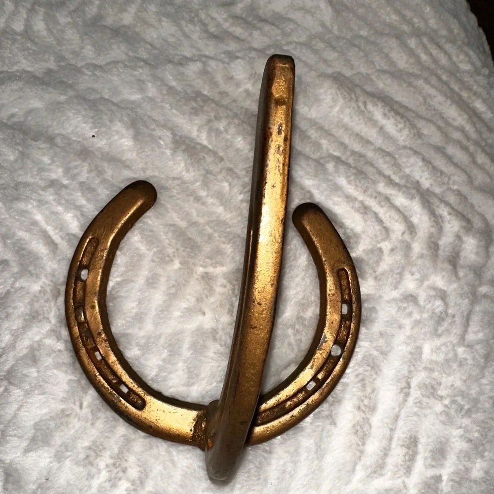 St Croix Horseshoe Wall Hooks - Hand Made - Set of Two Hooks